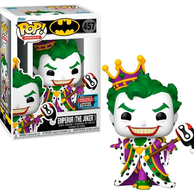 اکشن فیگور اسپشیال 9 سانتی فانکو پاپ جوکر امپراطور مدل Funko POP - Heroes - DC Comics - Emperor (The Joker) - Exclusive _اسباب بازی