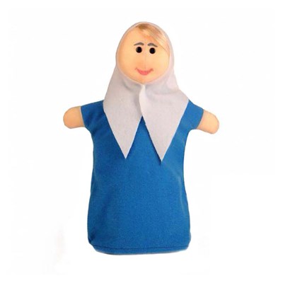 عروسک نمایشی شادی رویان مدل مادربزرگ (پاپت)_ اسباب بازی 