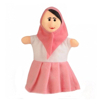 عروسک نمایشی شادی رویان مدل دختر (پاپت)_اسباب بازی 
