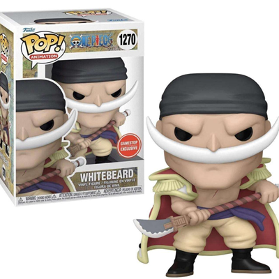 اکشن فیگور اسپشیال 9 سانتی فانکو پاپ ریش سفید مدل Funko POP - Animation - One Piece Shonin Jump - Whitebeard - Exclusive _اسباب بازی