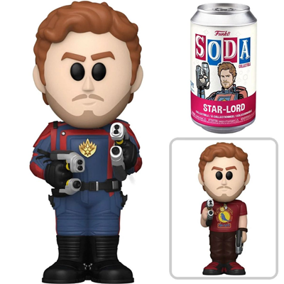 اکشن فیگور 10 سانتی فانکو سودا استار لرد مدل Funko Vinyl Soda - Marvel - Guardians of the Galaxy - Star Lord _اسباب بازی