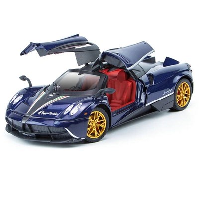اسباب بازی ماشین فلزی پاگانی هوایرا آبی مقیاس 1:24 Pagani Huayra_اسباب بازی