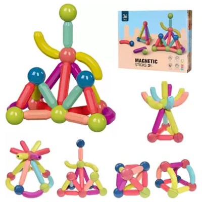 اسباب بازی مگنت مغناطیسی 36 قطعه PLAY MAGNET_اسباب بازی