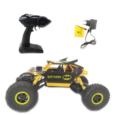  ماشین کنترلی شارژی آفرود مدل بتمن ROCK CRAWLER BATMAN_اسباب بازی