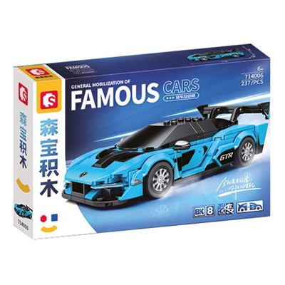 لگو تکنیک ماشین مسابقه 237 قطعه مدل 714006 FAMOUSE_اسباب بازی