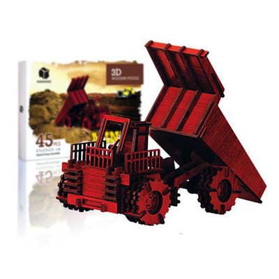  پازل سه بعدی چوبی 45 تکه Pershang Wooden Miner 3D Puzzle_ اسباب بازی 