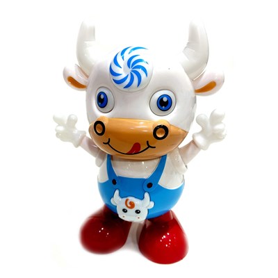 عروسک گاو رقصنده و موزیکال باتری خور DANCE CATTLE TOY_اسباب بازی