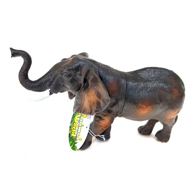 فیگور فیل اسباب بازی پلاستیکی توپر ANIMAL WORLD _اسباب بازی