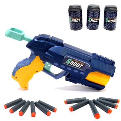 تفنگ اسباب بازی کلت شات تیر اسفنجی SHOOT GUN NO:5018_اسباب بازی