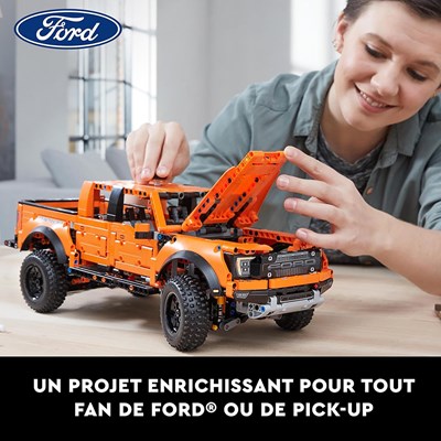 لگو تکنیک فورد F_150 رپتور 1379 قطعه مدل Technic Ford F-150 Raptor 2181_اسباب بازی