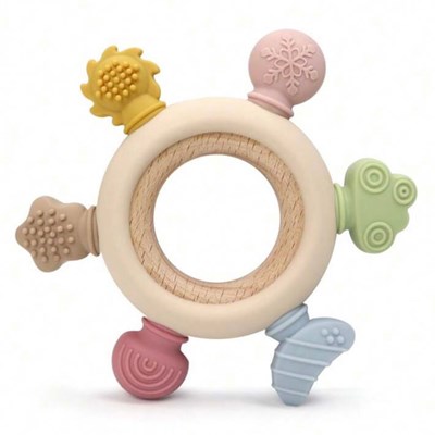 دندانگیر سیلیکونی نوزادطرح کهکشان مدل 12501
