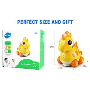 دایناسور موزیکال هولی تویز نارنجی Hola Toys 6110_اسباب بازی