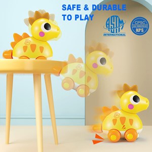 دایناسور موزیکال هولی تویز نارنجی Hola Toys 6110_اسباب بازی