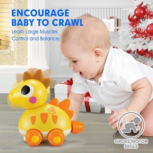 دایناسور موزیکال هولی تویز نارنجی Hola Toys 6110_اسباب بازی