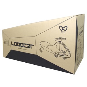 سه چرخه لوپ کار چرخ ژله ای چراغدار سرخابی مشکی LOOPCAR-اسباب بازی