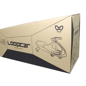 سه چرخه لوپ کار چرخ ژله ای چراغدار بنفش صورتی LOOPCAR-اسباب بازی