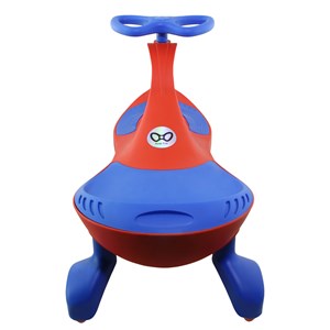 سه چرخه لوپ کار چرخ ژله ای چراغدار قرمز آبی LOOPCAR-اسباب بازی