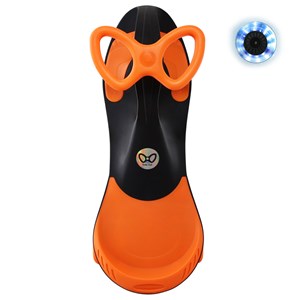 سه چرخه لوپ کار چرخ ژله ای چراغدار مشکی نارنجی LOOPCAR-اسباب بازی