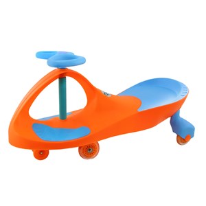 سه چرخه لوپ کار چرخ ژله ای چراغدار نارنجی آبی LOOPCAR-اسباب بازی