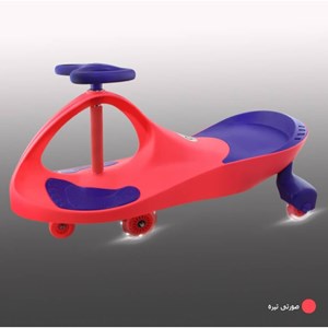 سه چرخه لوپ کار چرخ ژله ای چراغدار صورتی بنفش LOOPCAR-اسباب بازی