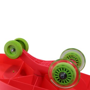 سه چرخه لوپ کار چرخ ژله ای چراغدار صورتی سبز LOOPCAR-اسباب بازی