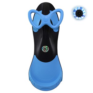 سه چرخه لوپ کار چرخ ژله ای چراغدار مشکی آبی LOOPCAR-اسباب بازی