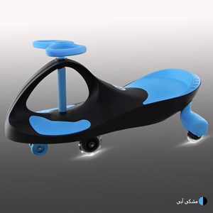 سه چرخه لوپ کار چرخ ژله ای چراغدار مشکی آبی LOOPCAR-اسباب بازی