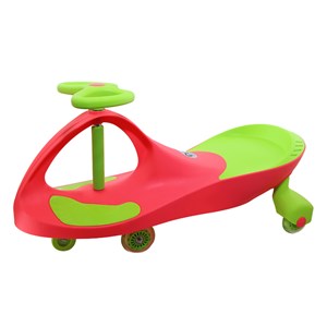 سه چرخه لوپ کار چرخ ژله ای صورتی سبز LOOPCAR-اسباب بازی
