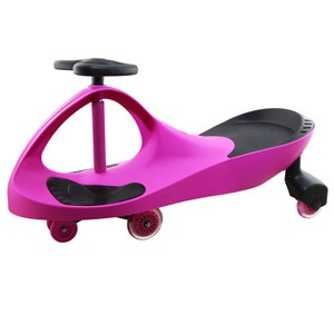 سه چرخه لوپ کار چرخ ژله ای سرخابی مشکی LOOPCAR-اسباب بازی