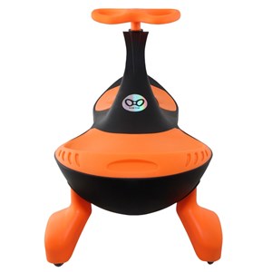 سه چرخه لوپ کار چرخ ژله ای مشکی نارنجی LOOPCAR-اسباب بازی