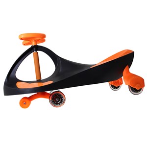 سه چرخه لوپ کار چرخ ژله ای مشکی نارنجی LOOPCAR-اسباب بازی