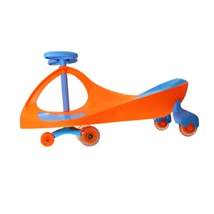 سه چرخه لوپ کار چرخ ژله ای نارنجی آبی LOOPCAR-اسباب بازی