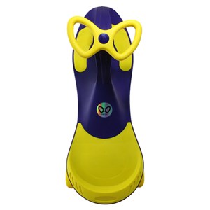 سه چرخه لوپ کار چرخ ژله ای سرمه ای زرد LOOPCAR-اسباب بازی