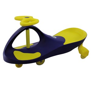 سه چرخه لوپ کار چرخ ژله ای سرمه ای زرد LOOPCAR-اسباب بازی