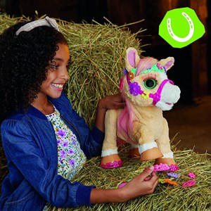 عروسک رباتیک دارچین پونی کوچولو مدل FurReal Cinnamon, My Stylin’ Pony Interactive Toy_اسباب بازی