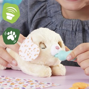 عروسک رباتیک هاپو مدل FurReal Newborns Puppy Interactive Animatronic Plush_اسباب بازی