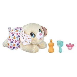 عروسک رباتیک هاپو مدل FurReal Newborns Puppy Interactive Animatronic Plush_اسباب بازی