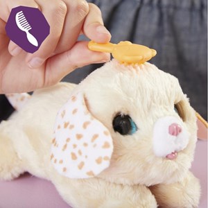 عروسک رباتیک هاپو مدل FurReal Newborns Puppy Interactive Animatronic Plush_اسباب بازی