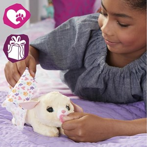 عروسک رباتیک هاپو مدل FurReal Newborns Puppy Interactive Animatronic Plush_اسباب بازی