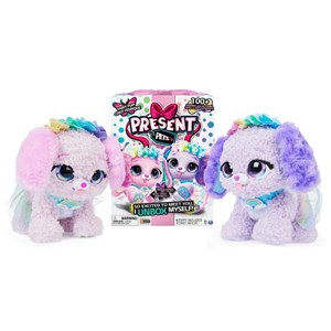 عروسک رباتیک هاپو سورپرایزی Present Pets مدل Rainbow Fairy Missy or Blossom Interactive Puppy _اسباب بازی