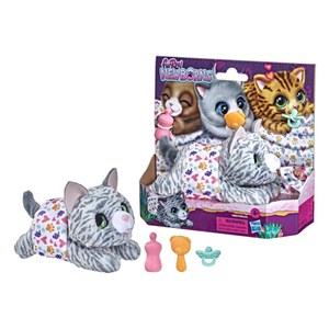 عروسک رباتیک پیشی FurReal Newborns مدل FurReal - Newborns Kitty Interactive Animatronic Plush_اسباب بازی