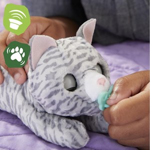 عروسک رباتیک پیشی FurReal Newborns مدل FurReal - Newborns Kitty Interactive Animatronic Plush_اسباب بازی
