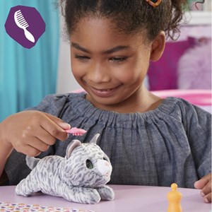 عروسک رباتیک پیشی FurReal Newborns مدل FurReal - Newborns Kitty Interactive Animatronic Plush_اسباب بازی