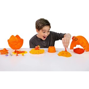 تخم داینو اسمشرز Smashers سری مگا لایت آپ Mega Lightup چراغدار با استخوان قرمز مدل Smashers - Mega Lightup Dino with Over 25 Surprises - Red Bone_اسباب بازی