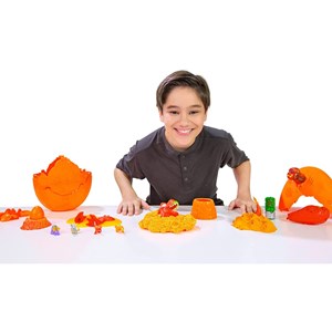 تخم داینو اسمشرز Smashers سری مگا لایت آپ Mega Lightup چراغدار با استخوان قرمز مدل Smashers - Mega Lightup Dino with Over 25 Surprises - Red Bone_اسباب بازی