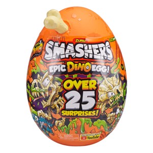 تخم داینو اسمشرز Smashers با استخوان کرم مدل Smashers Epic Dino Egg Collectibles Series 3 Dino By_اسباب بازی