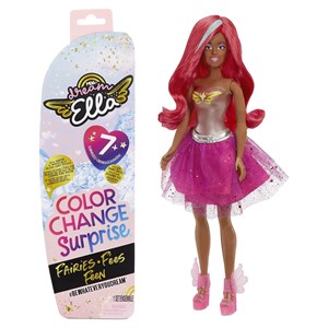 عروسک جادویی 30 سانتی Dream Ella با 7 سوپرایز مدل Dream Ella - Color Change Surprise Fairies Fees Feen - Yasmin Doll_اسباب بازی