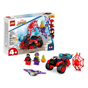 لگو مارول موتور پیشرفته اسپایدرمن 59 قطعه مدل Miles Morales: Spider-Man’s Techno Trike - 10781 Building Kit_اسباب بازی