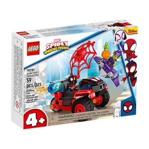 لگو مارول موتور پیشرفته اسپایدرمن 59 قطعه مدل Miles Morales: Spider-Man’s Techno Trike - 10781 Building Kit_اسباب بازی