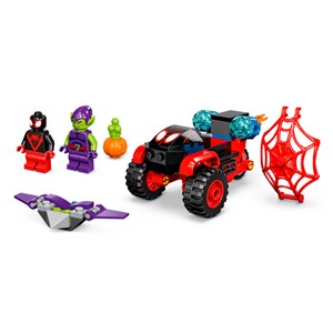 لگو مارول موتور پیشرفته اسپایدرمن 59 قطعه مدل Miles Morales: Spider-Man’s Techno Trike - 10781 Building Kit_اسباب بازی